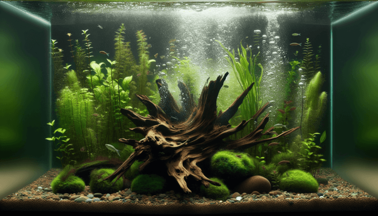 how to add driftwood to aquarium 1