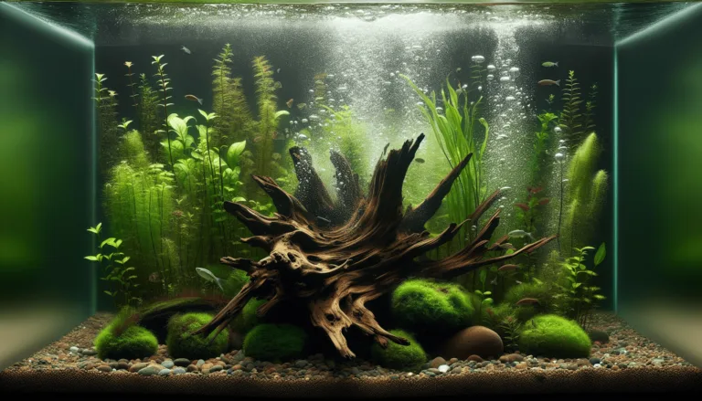 how to add driftwood to aquarium 1