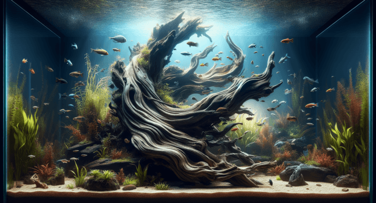 how to aquarium driftwood