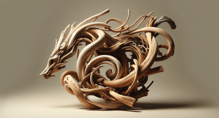 how to attach driftwood pieces together 1