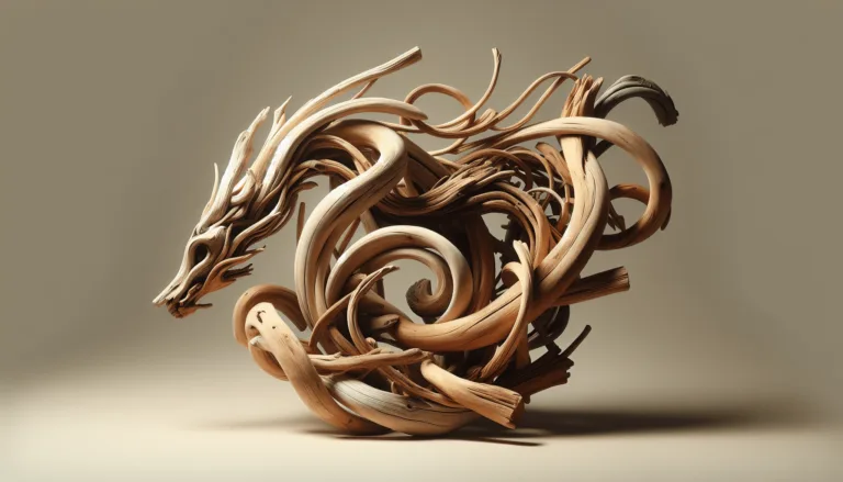 how to attach driftwood pieces together 1