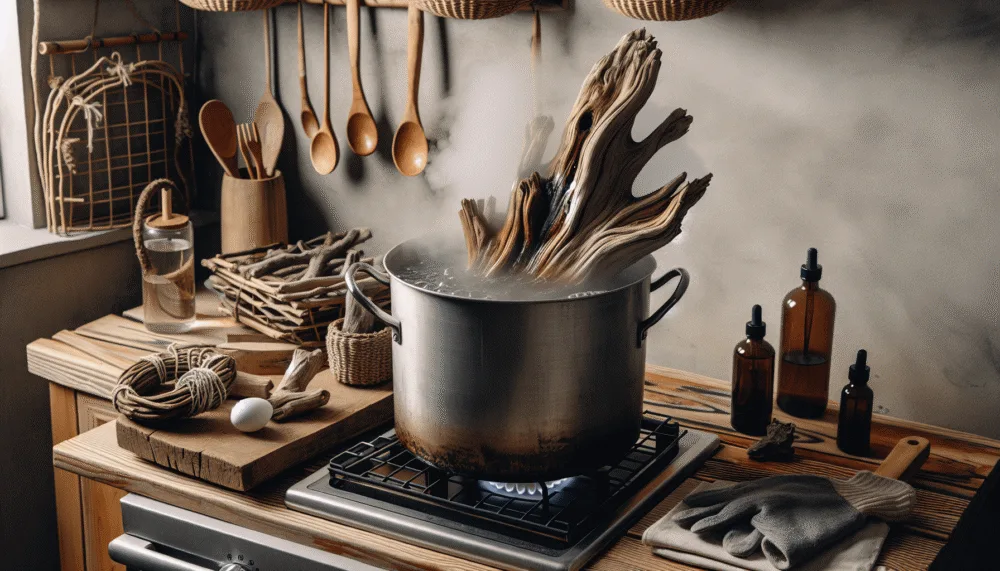 How To Boil Large Driftwood?