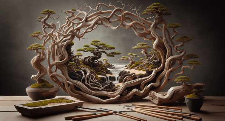 how to bonsai driftwood