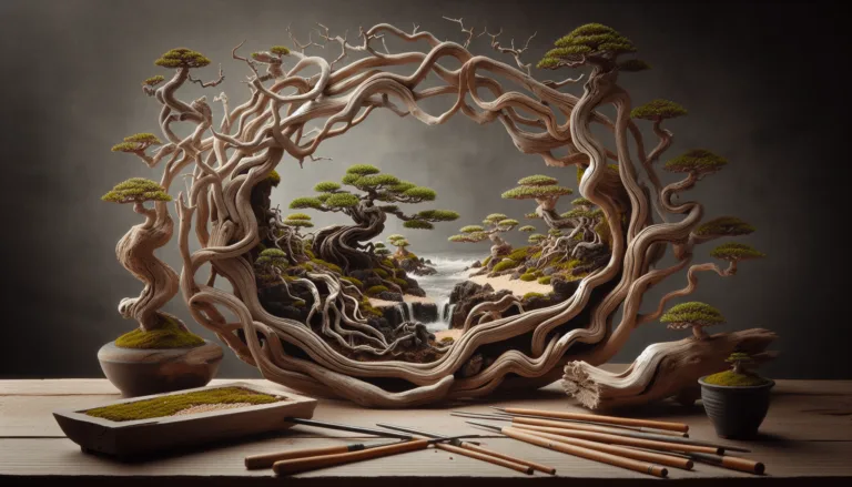 how to bonsai driftwood