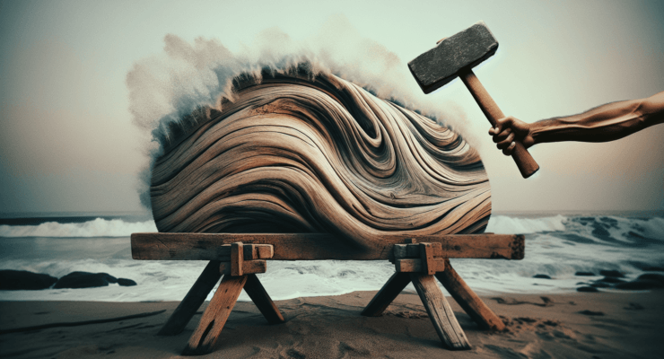 how to break driftwood 1