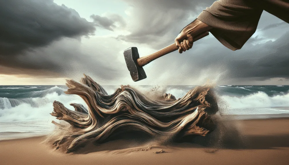 How To Break Driftwood?