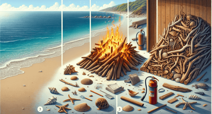 how to burn driftwood