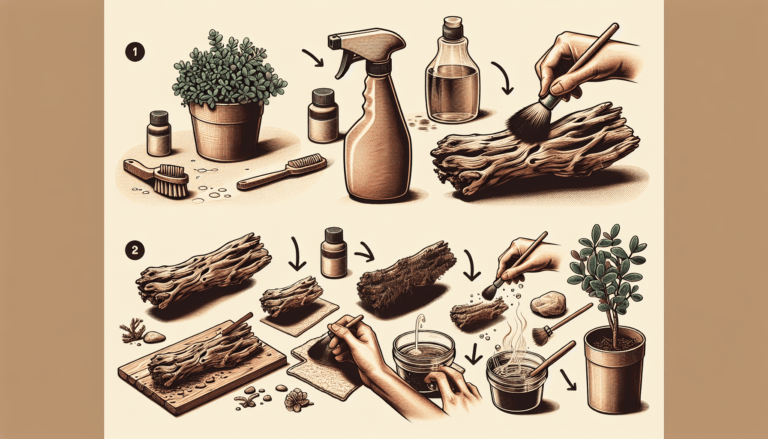 how to clean driftwood 1