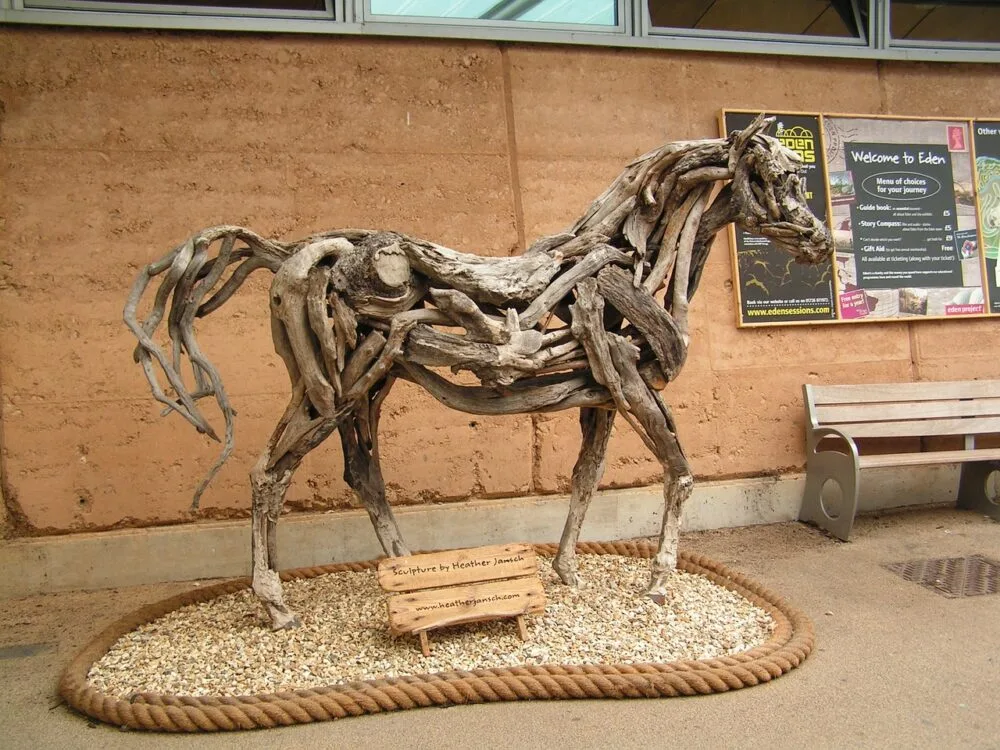 Driftwood Art Abstract