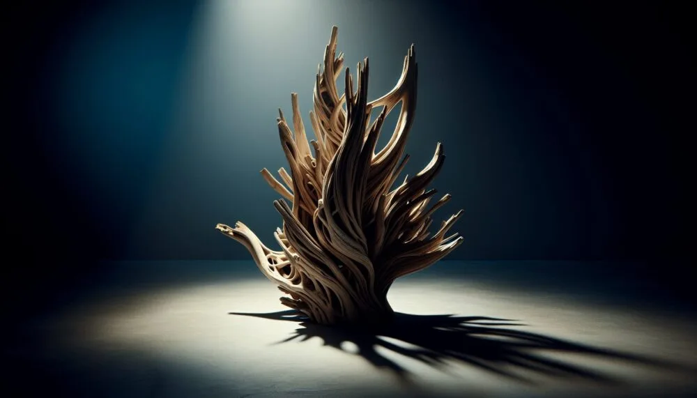 Driftwood Art Abstract