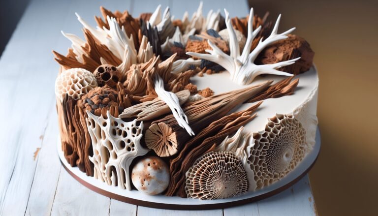 driftwood art cake 3