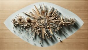 driftwood art hanging decor