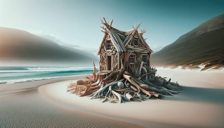 driftwood art houses