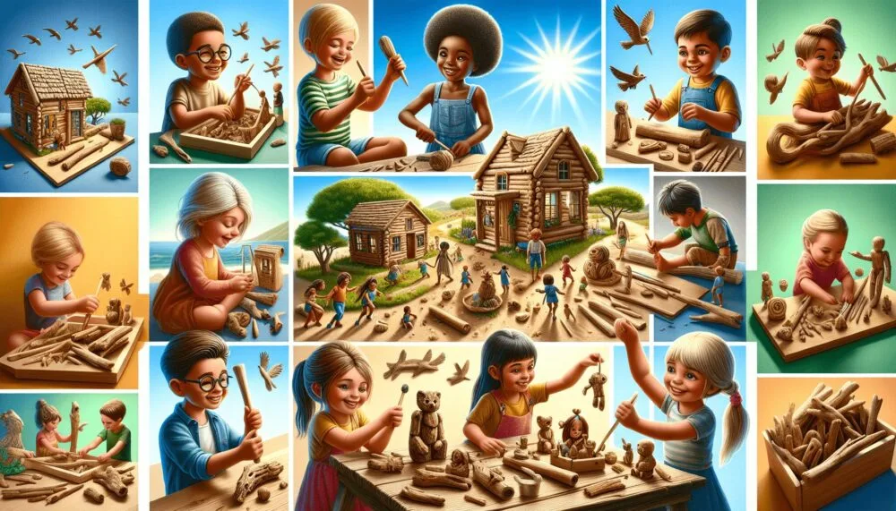 Driftwood Craft Kids