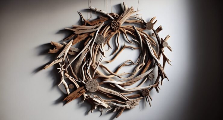 driftwood crafts diy wall hangings 3