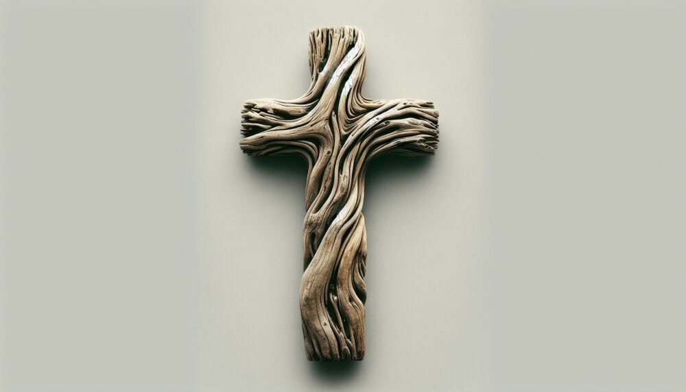 Driftwood Cross Art Driftwood Cross Art