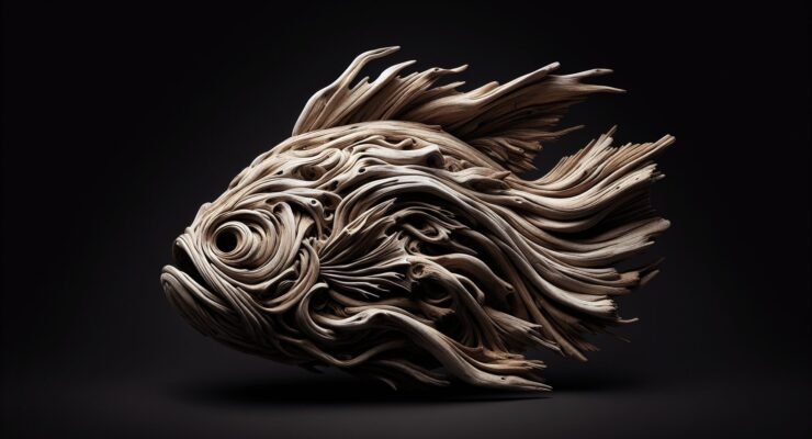 driftwood fish art 1