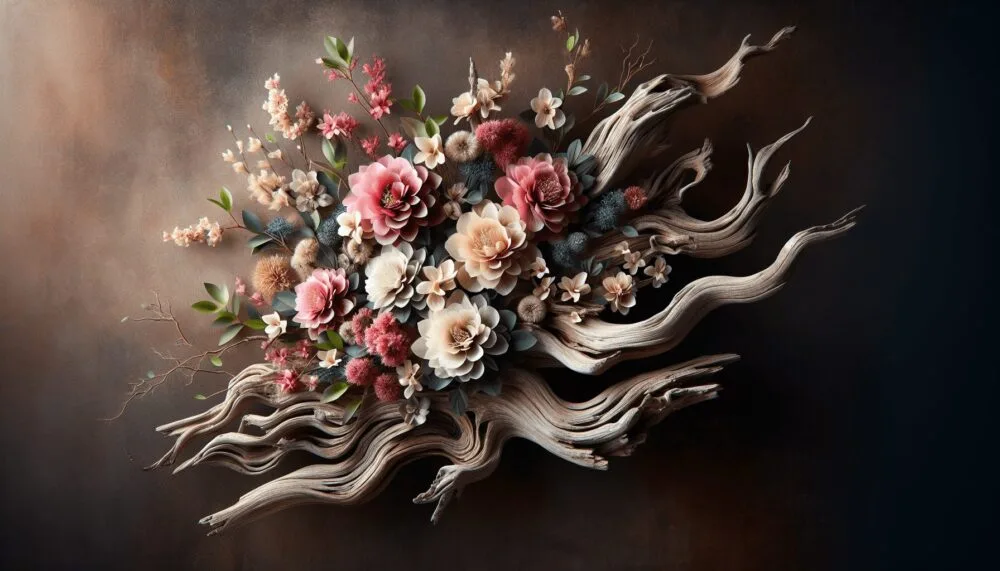 Driftwood Floral Art Driftwood Floral Art