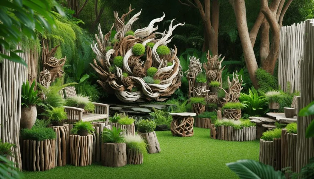 Driftwood Ideas Garden Art