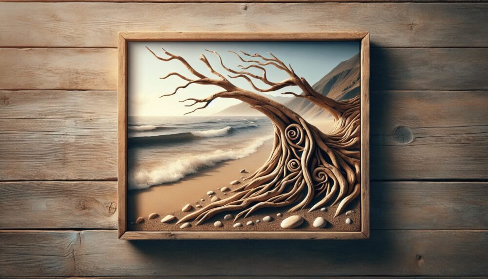 Driftwood Wall Art Beach Driftwood Wall Art Beach