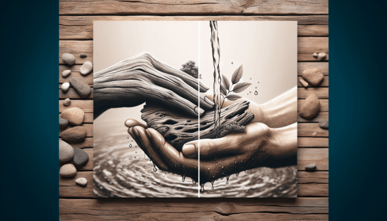 how to clean driftwood without bleach