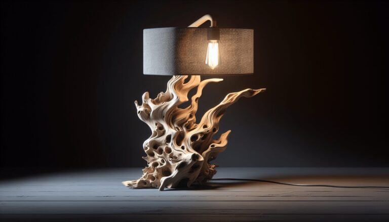 driftwood art lamp 1