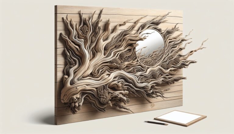driftwood art mirror 1
