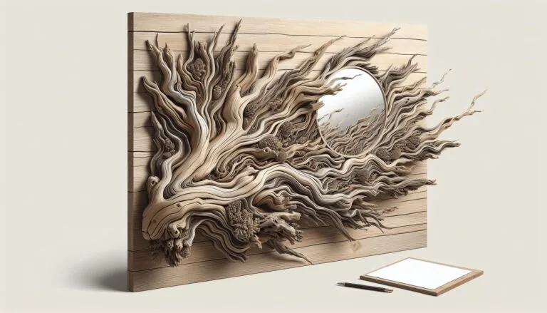 driftwood art mirror 1