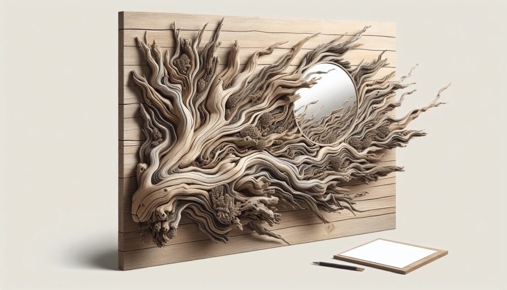 Driftwood Art Mirror Driftwood Art Mirror