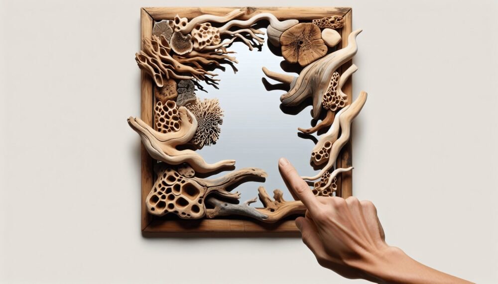 Driftwood Art Mirror Driftwood Art Mirror