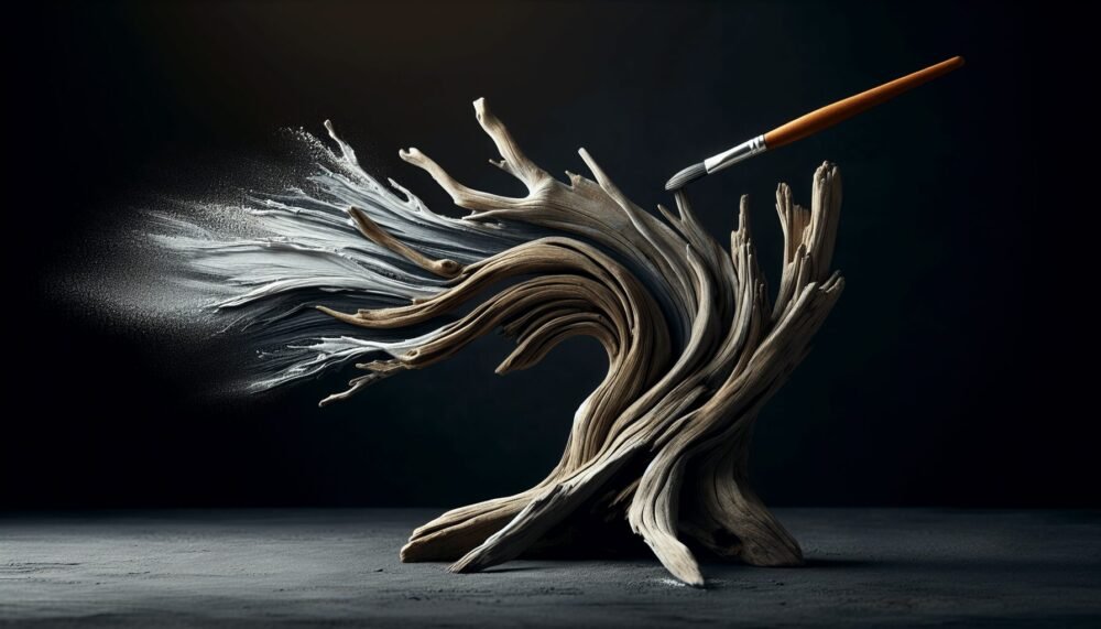 Driftwood Art Painting Driftwood Art Painting