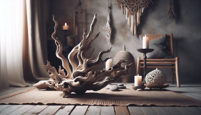 driftwood art piece