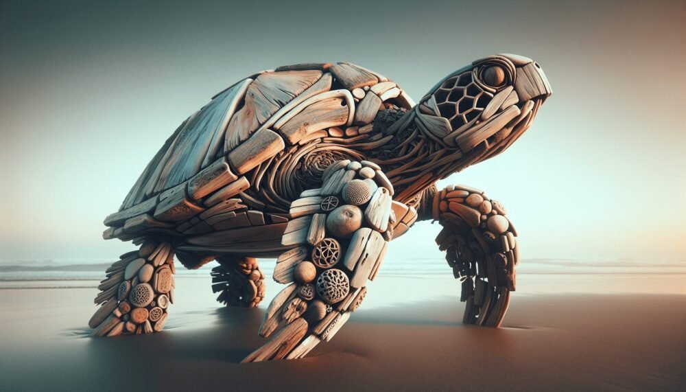Driftwood Art Turtle Driftwood Art Turtle