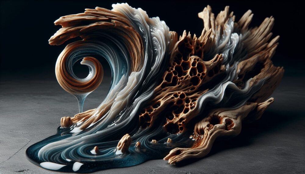 Driftwood Art With Resin Driftwood Art With Resin