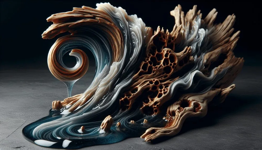 Driftwood Art With Resin Driftwood Art With Resin