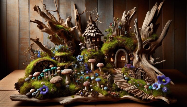 driftwood fairy gardens 1