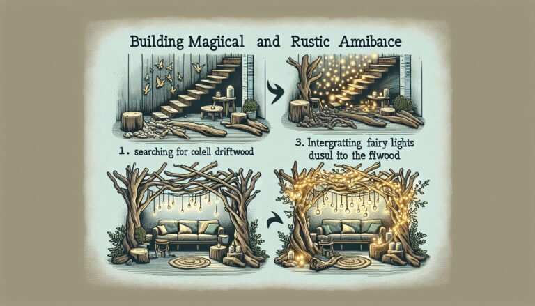 driftwood fairy lights