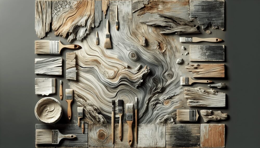 Driftwood Faux Finish Driftwood Faux Finish