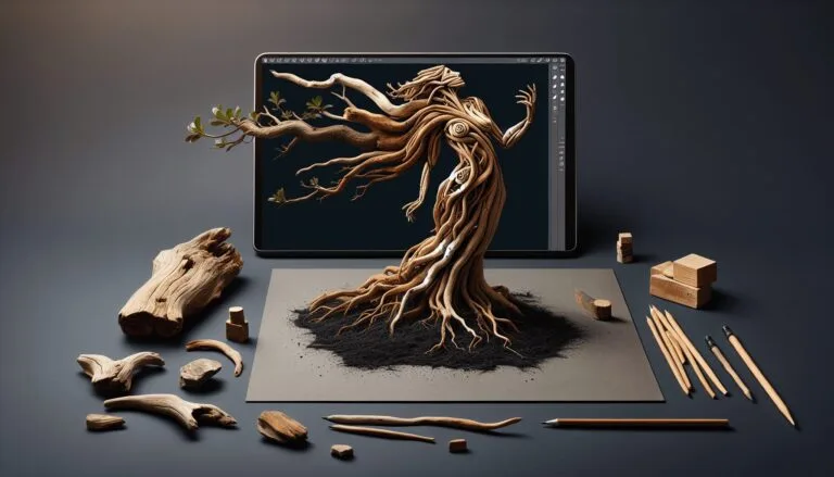 driftwood roots art