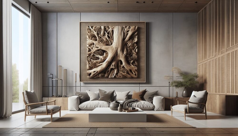 Large Driftwood Wall Art Living Rooms