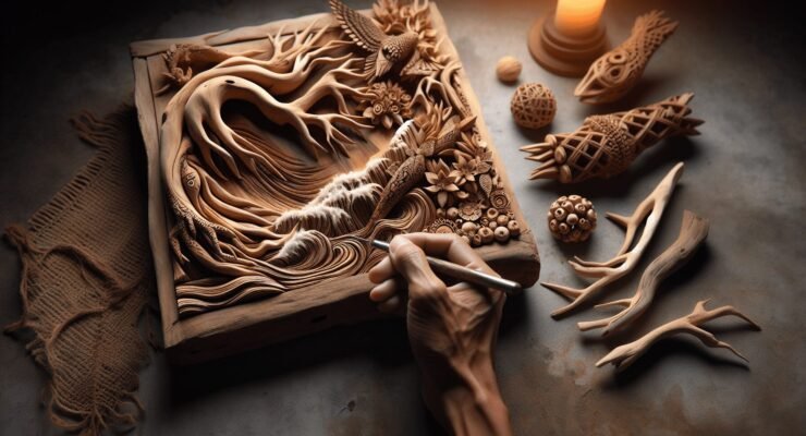 natural driftwood art
