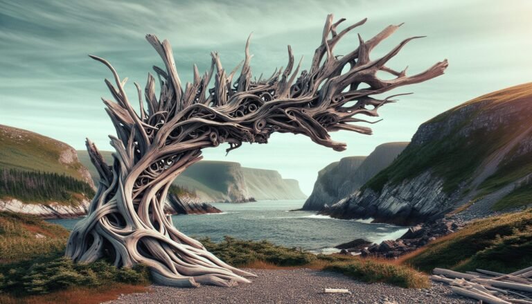 newfoundland driftwood art