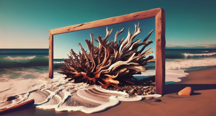 ocean driftwood art 1