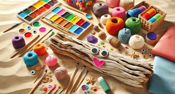 diy driftwood projects for kids