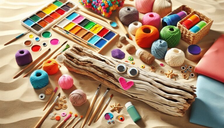 diy driftwood projects for kids