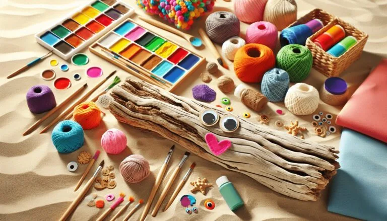 diy driftwood projects for kids