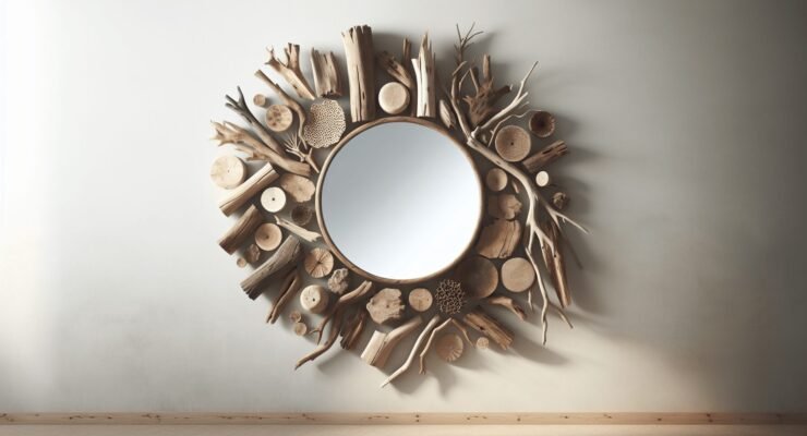 diy driftwood projects mirrors
