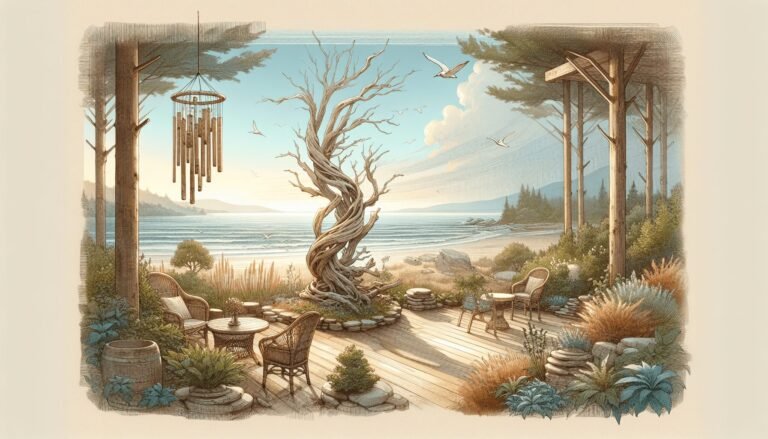 diy driftwood yard art 3