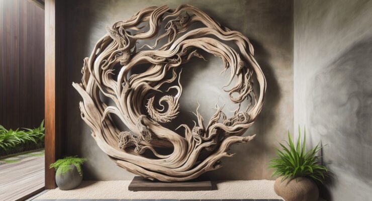 driftwood art wall 1