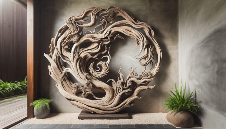 driftwood art wall 1